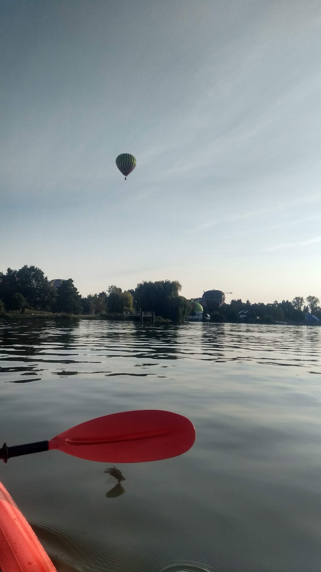 Vu du plan d'eau 14 septembre 2020
