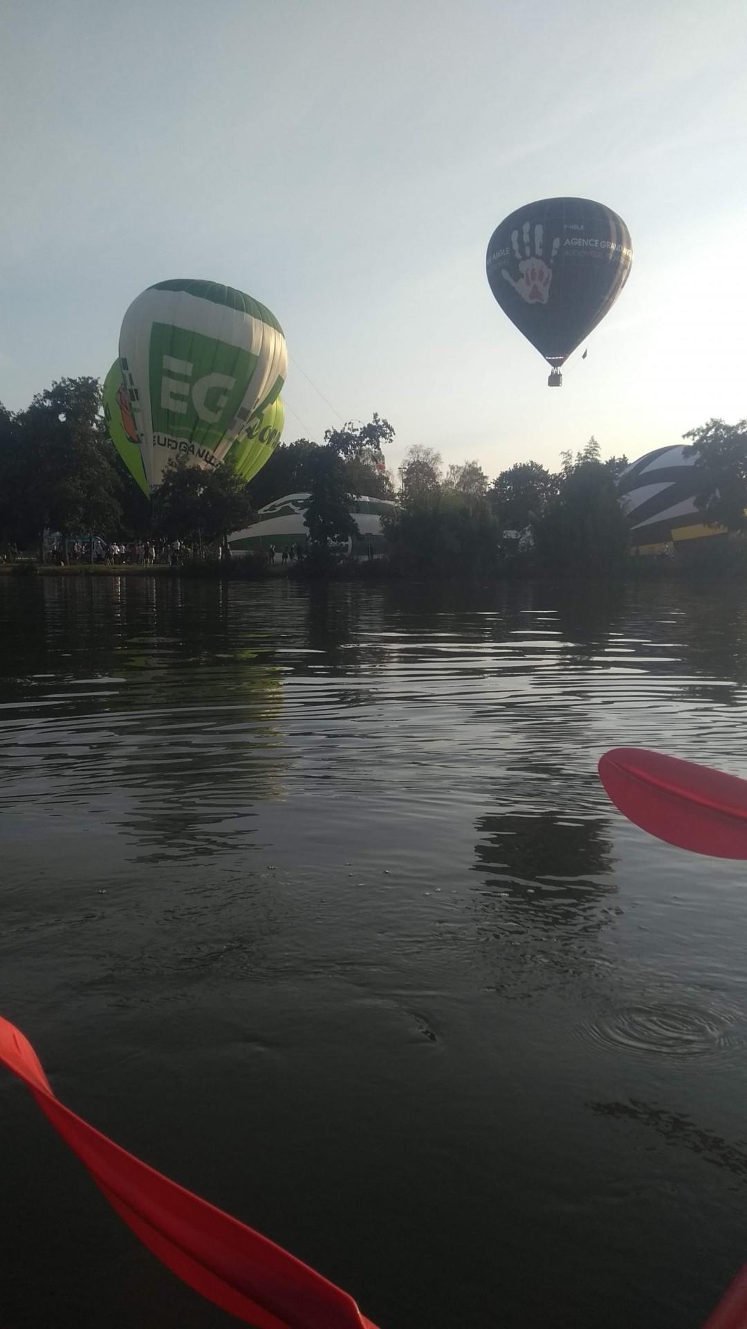Vu du plan d'eau 14 septembre 2020