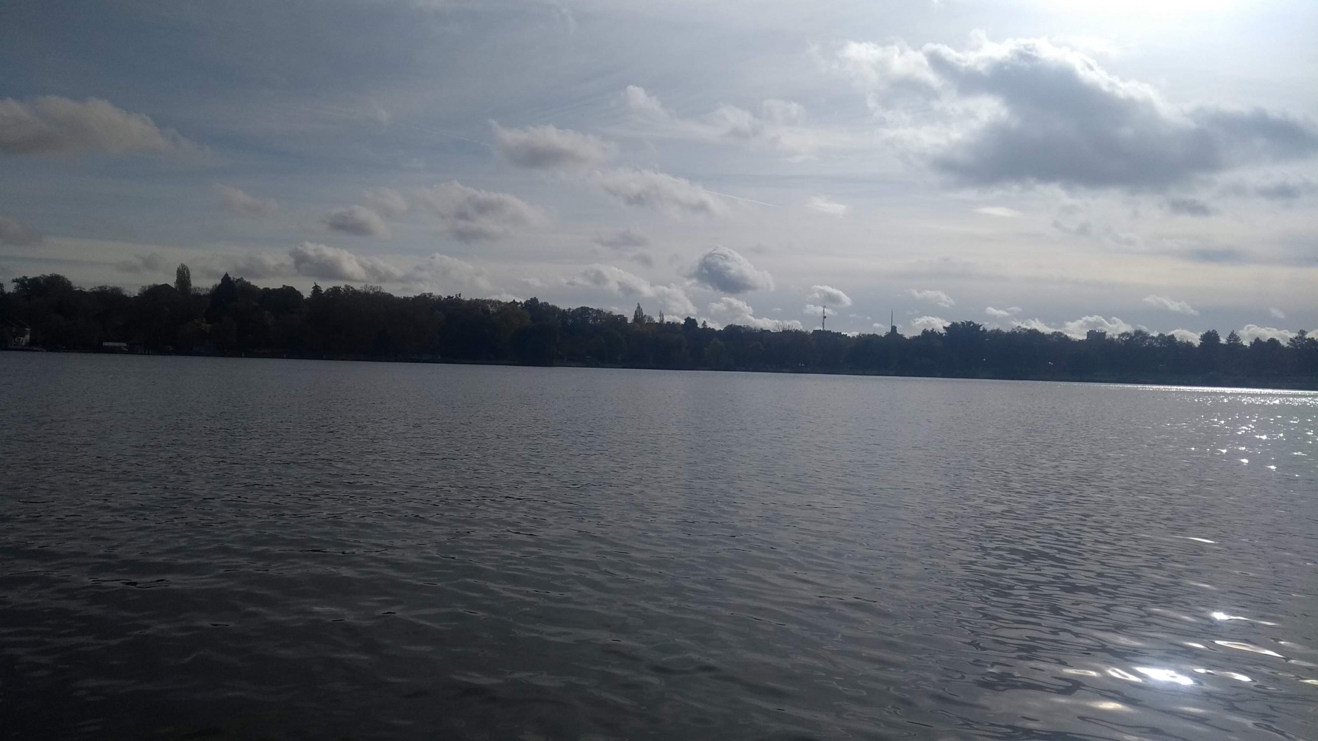 Sur la Moselle à Metz, parcours habituel