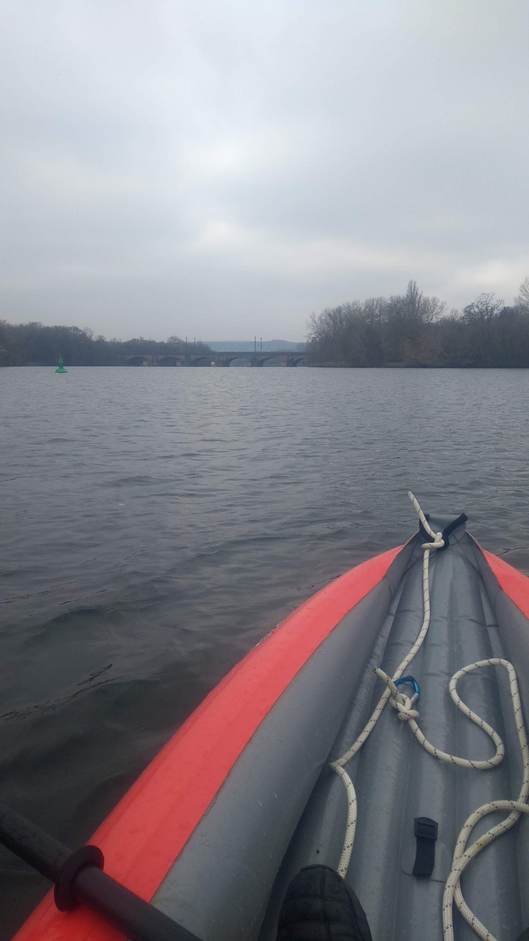 Circuit habituel sur la Moselle