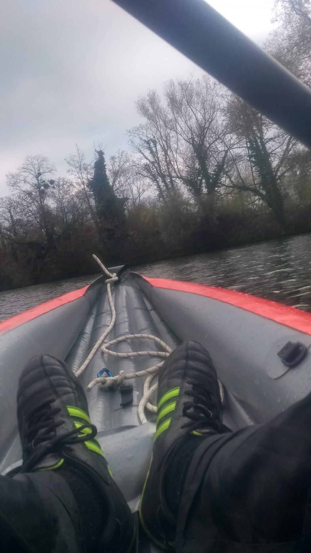 Circuit habituel sur la Moselle