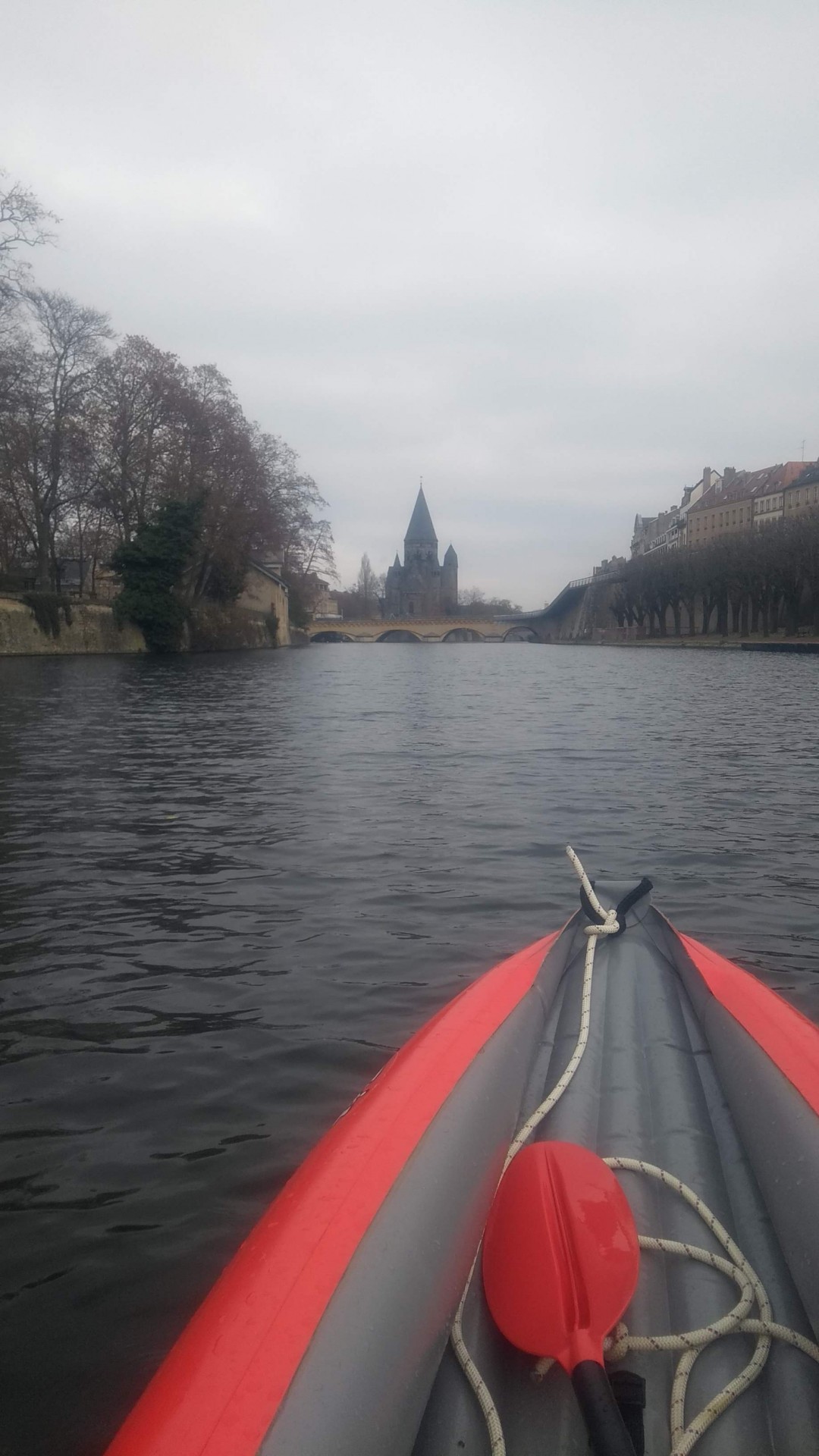 Circuit habituel sur la Moselle