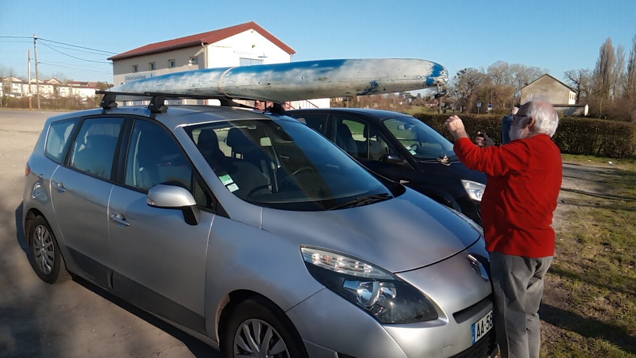 test d'un kayak à Bousse