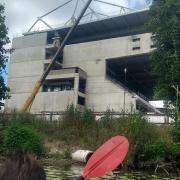Le stade Saint-Symphorien, la nouvelle tribune